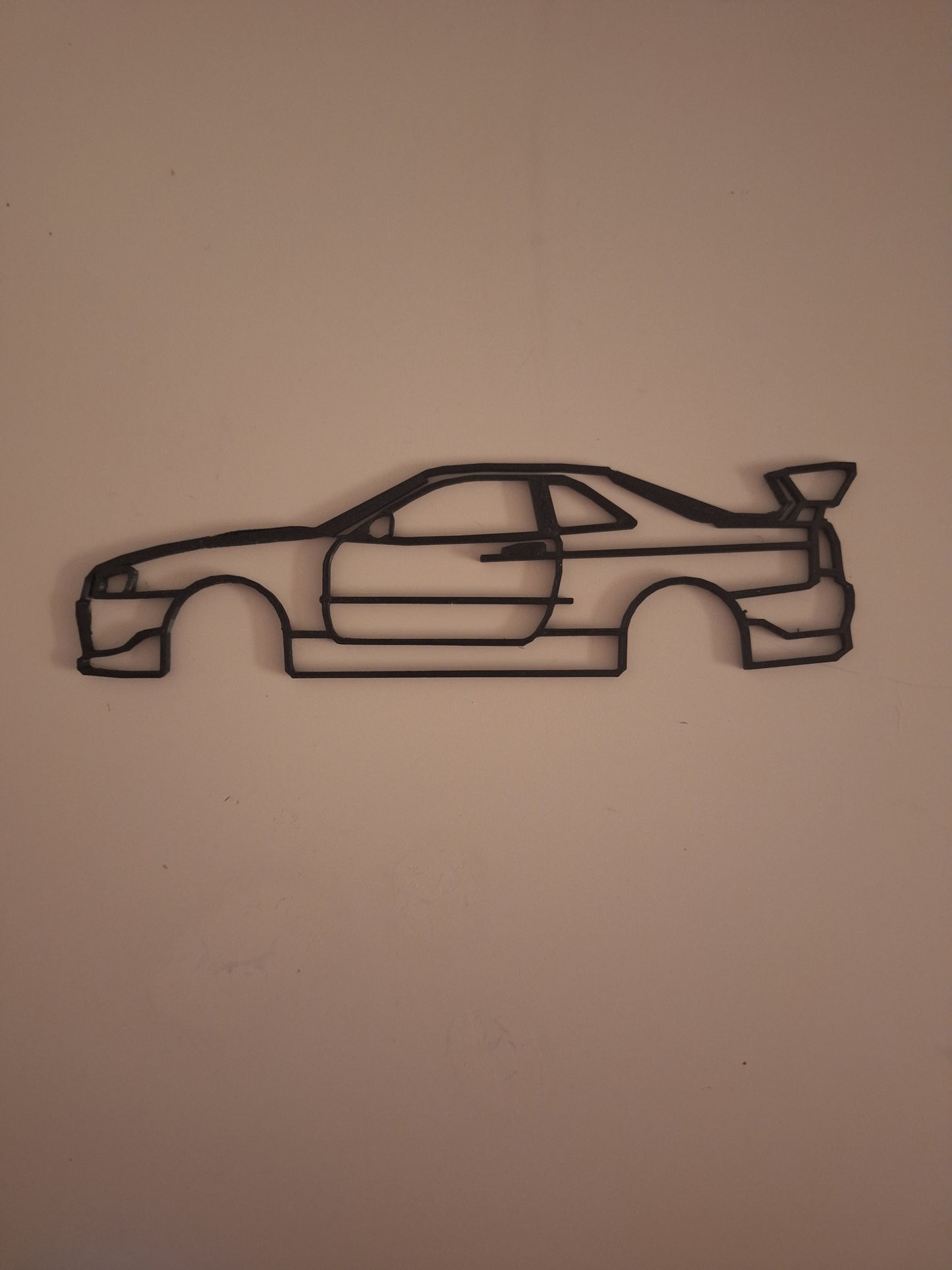 Nissan skyline r34 decorativo 2D